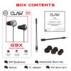 claw g9x gaming earphones