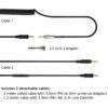 CLAW SM100 Professional Studio Monitoring DJ Headphones with 2 detachable cables - Image 4