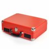 Claw Stag Portable Vinyl Record Player Turntable with Built-in Stereo Speakers (Red) - Image 6