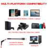 CLAW G9X Gaming Earphones with Boom Mic - Red - Image 6