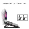 CLAW Breeze C3 - 3 Motor Laptop Cooling Pad with Dual USB Hub (Black and Red) - Image 7