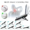 CLAW Iceberg F4 - 8 Motor Laptop Cooling Pad with Adjustable Height and LCD Display - Image 5