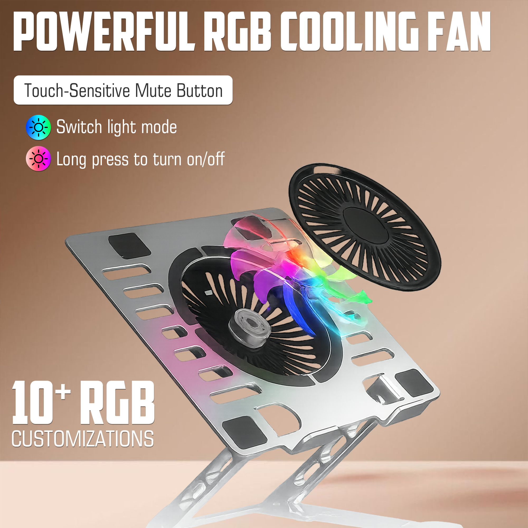 Powerful RGB Cooling Fan Powerful RGB Cooling Fan